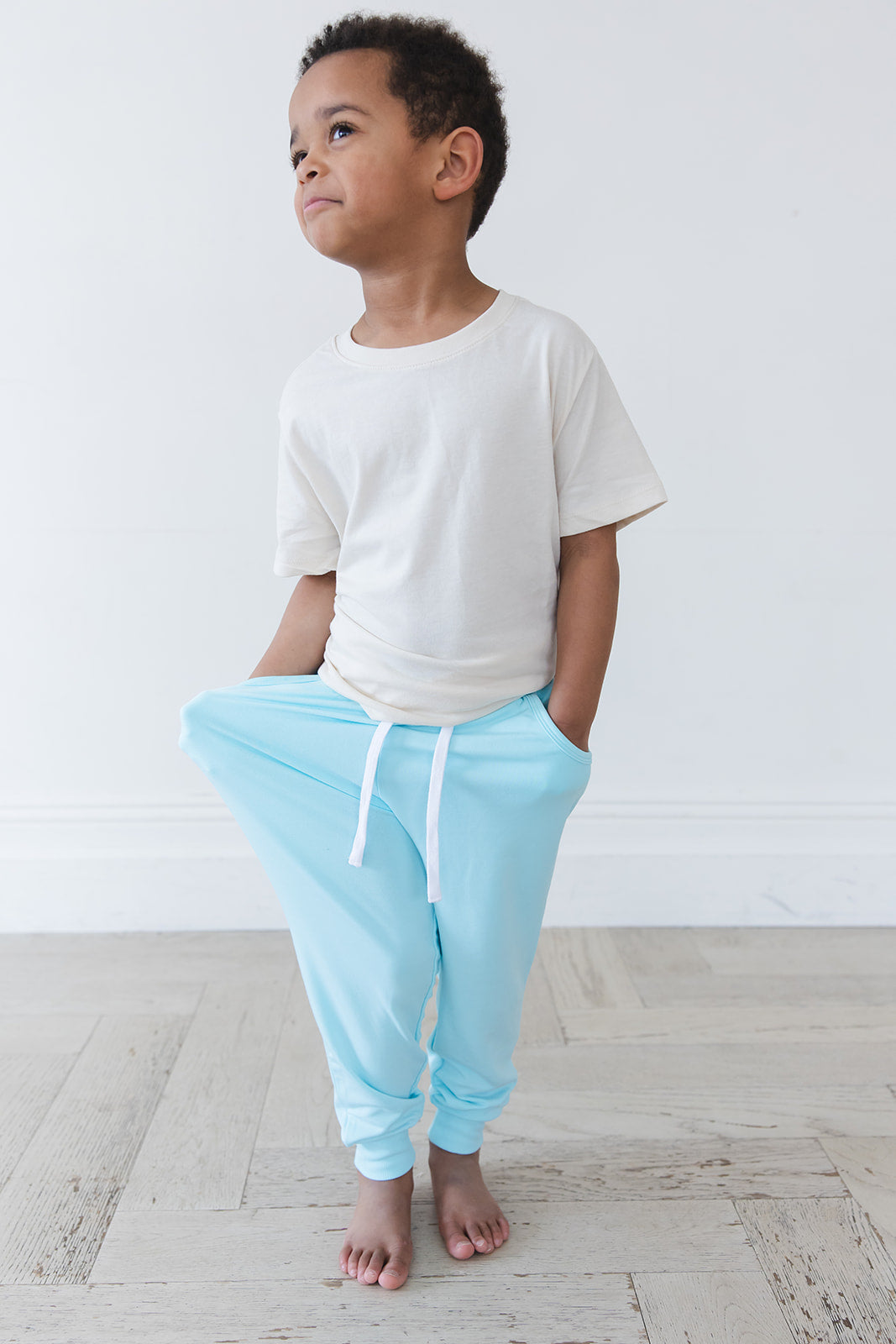 (SOLID) Magical Mashup - Bamboo Terry Jogger Blush Lotus