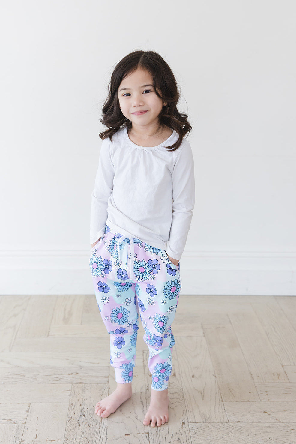 Blake - Bamboo Terry Jogger Blush Lotus