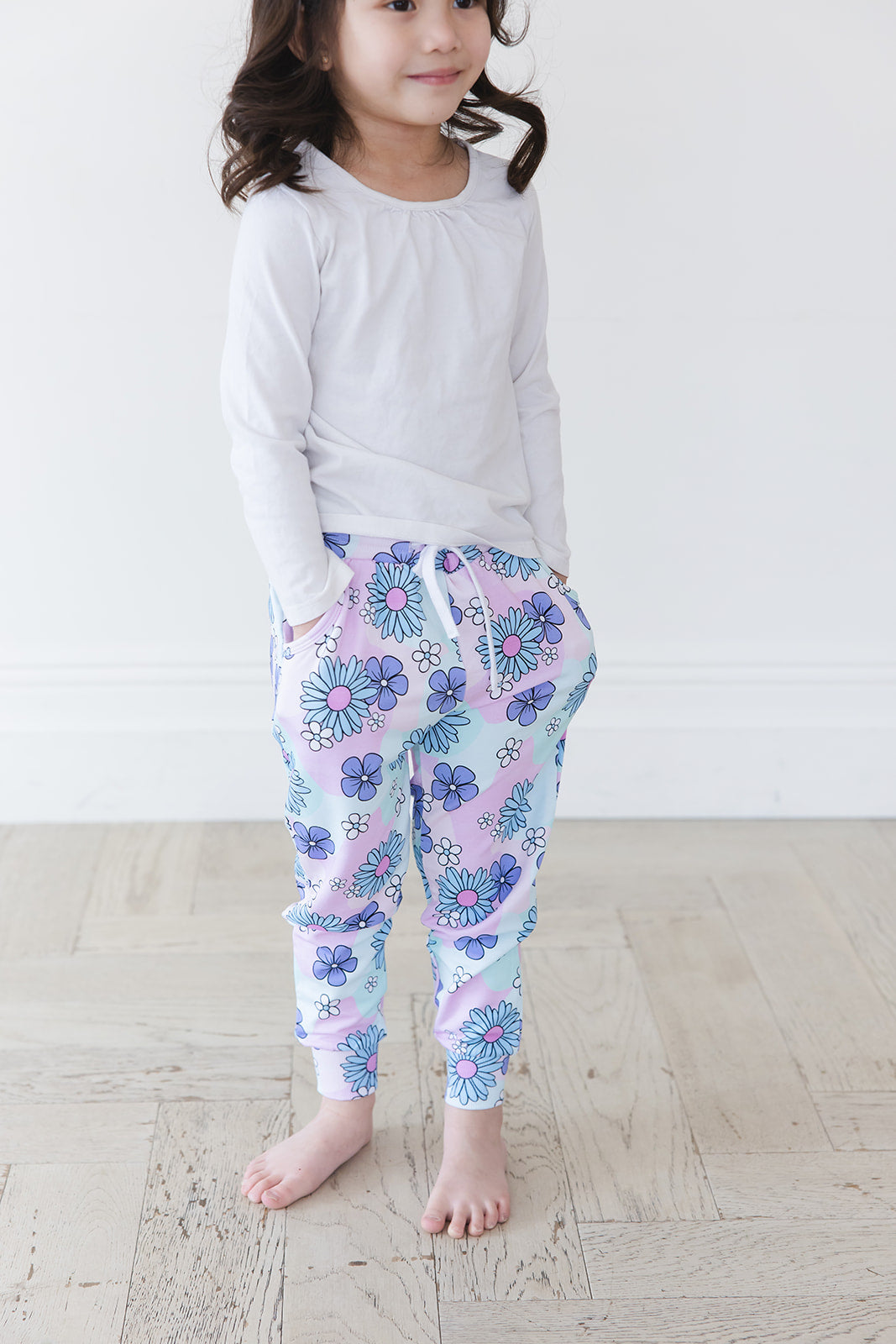 Blake - Bamboo Terry Jogger Blush Lotus