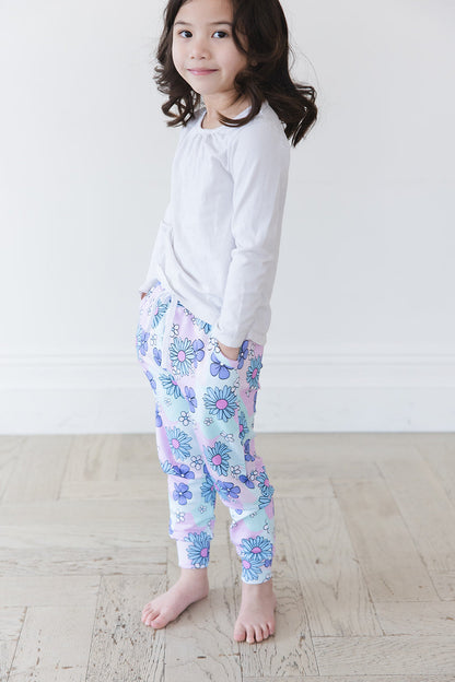 Blake - Bamboo Terry Jogger Blush Lotus