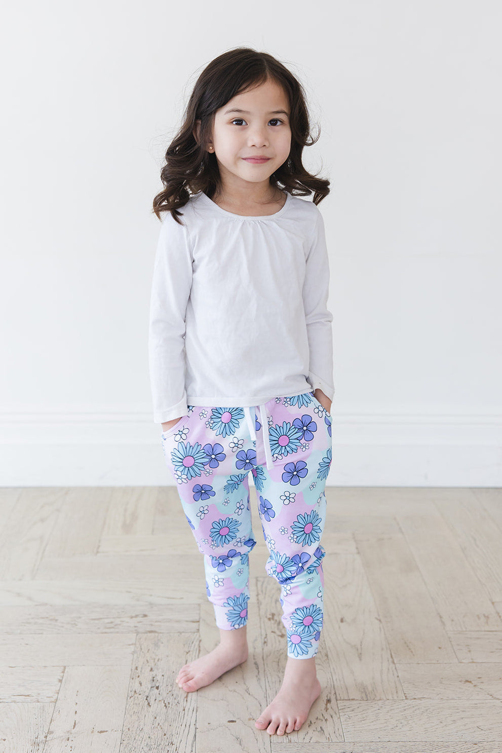 Blake - Bamboo Terry Jogger Blush Lotus