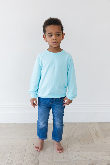 (SOLID) Magical Mashup - Bamboo Terry Sweatshirt Blush Lotus