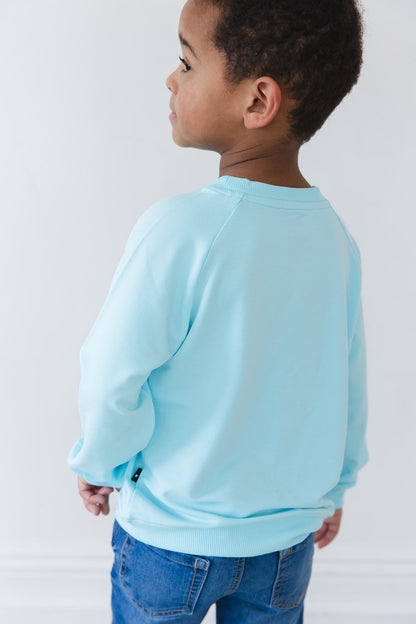 (SOLID) Magical Mashup - Bamboo Terry Sweatshirt Blush Lotus