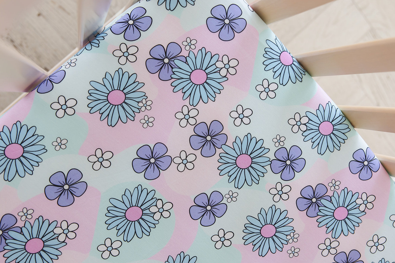 Blake - Crib Sheet Blush Lotus