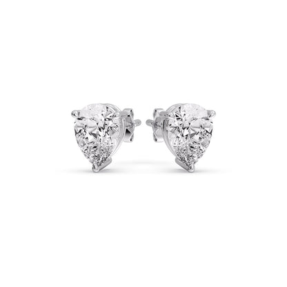 Diamond Pear Cut 3 Prong Earring Fascinating Diamonds