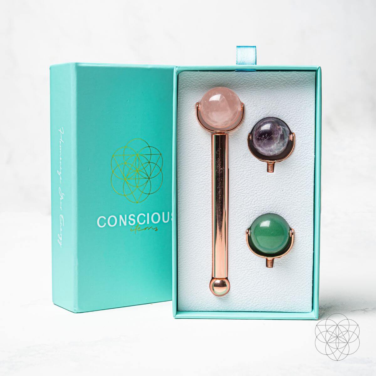 3-in-1 Crystal Face Roller Set Conscious Items