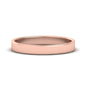 Unisex Classic Flat Cigar Band Fascinating Diamonds