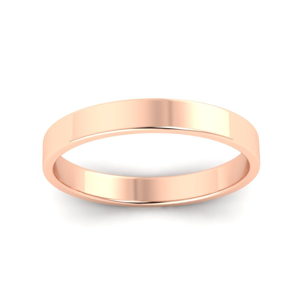 Unisex Classic Flat Cigar Band Fascinating Diamonds