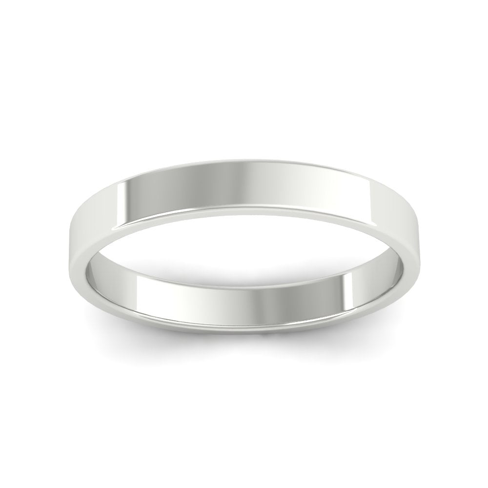 Unisex Classic Flat Cigar Band Fascinating Diamonds