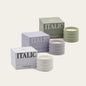 Ceramic Candle Italic