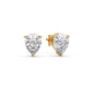 Diamond Pear Cut 3 Prong Earring Fascinating Diamonds
