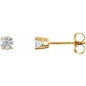 14K Yellow 3/8 CTW Natural Diamond  Earrings Ethereal Legacy Boutiques