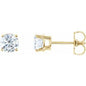14K Yellow 1 CTW Natural Diamond Earrings Ethereal Legacy Boutiques