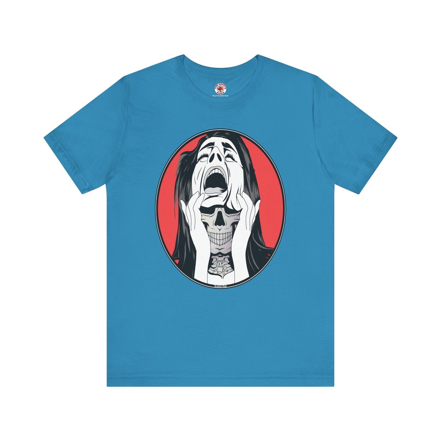 Skull Woman T-Shirt The Devil's Pickle