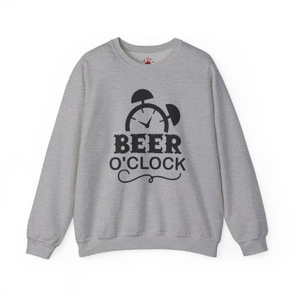 Beer O'clock Crewneck Sweatshirt The Devil's Pickle