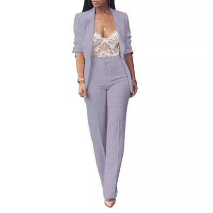 Pure Long Sleeveless Simple Draping Wide Leg Casual Suit See size chart under “more details” The Fashion Celestial