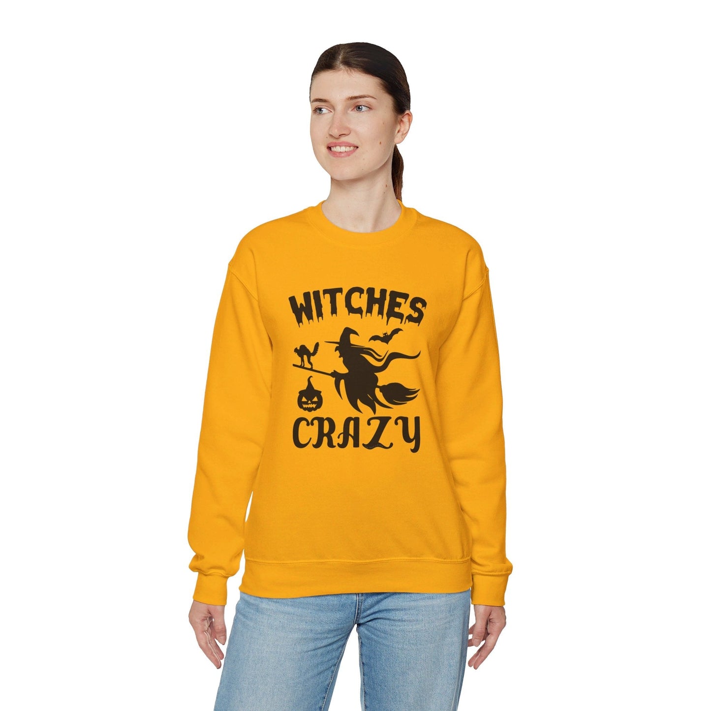 Witches Crazy Crewneck Sweatshirt The Devil's Pickle