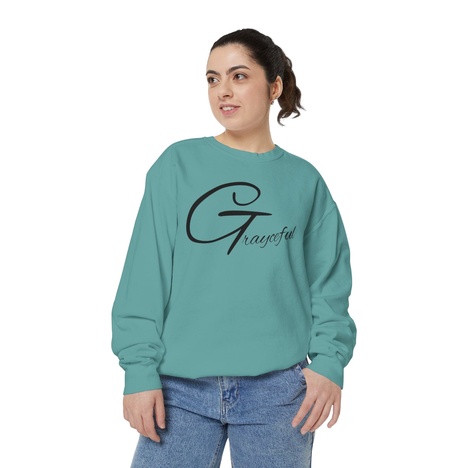 Unisex Garment-Dyed Sweatshirt Grayceful LLC