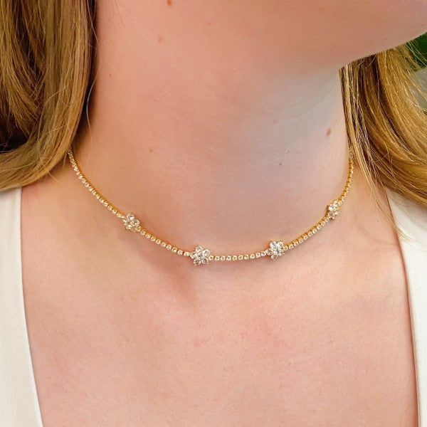 Stella Shiny Flower Necklace Shop Style & More | Fresh Looks, Everyday Deals & Free Shipping