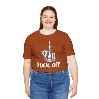 Fuck Off Finger T-Shirt The Devil's Pickle