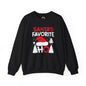 Santa's Favorite Ho Crewneck Sweatshirt The Devil's Pickle