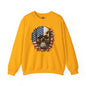 American Flag Skull Crewneck Sweatshirt