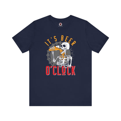 It's Beer O'Clock Skeleton T-Shirt The Devil's Pickle