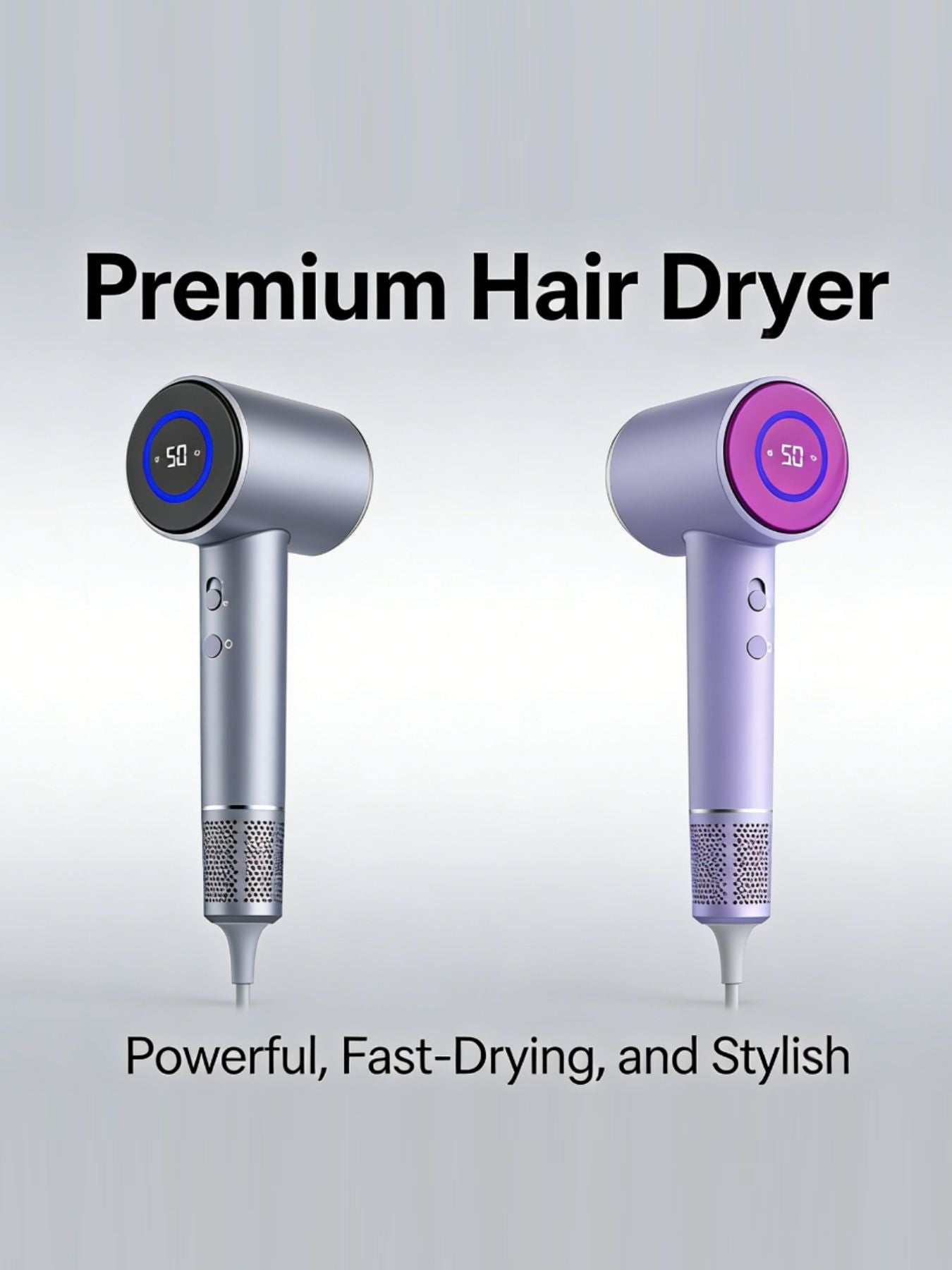 Fast-Drying High-Speed Hair Dryer New Era Fashion LLc
