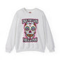 Dia De Los Muertos Skull Crewneck Sweatshirt The Devil's Pickle