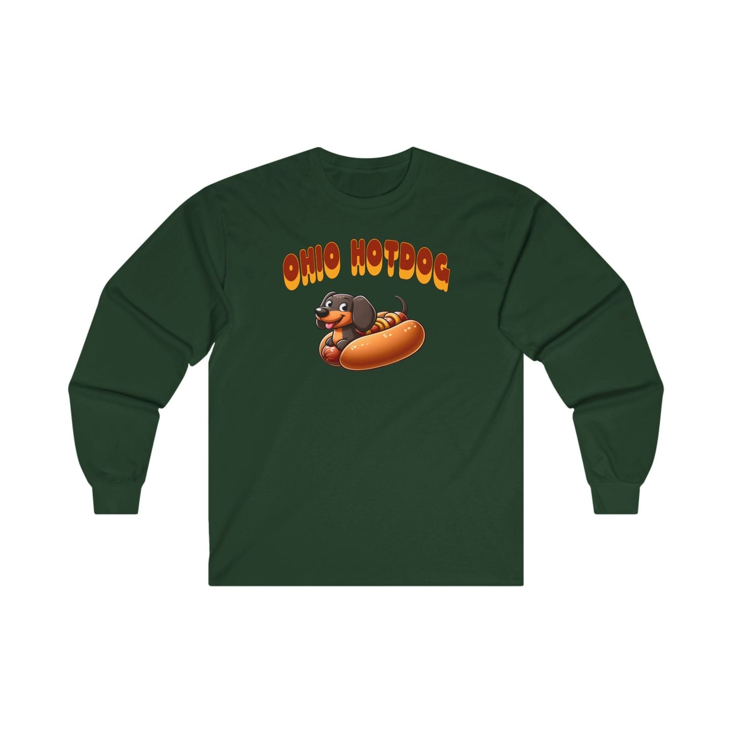 Ohio Hotdog Long Sleeve Tee The Devil's Pickle