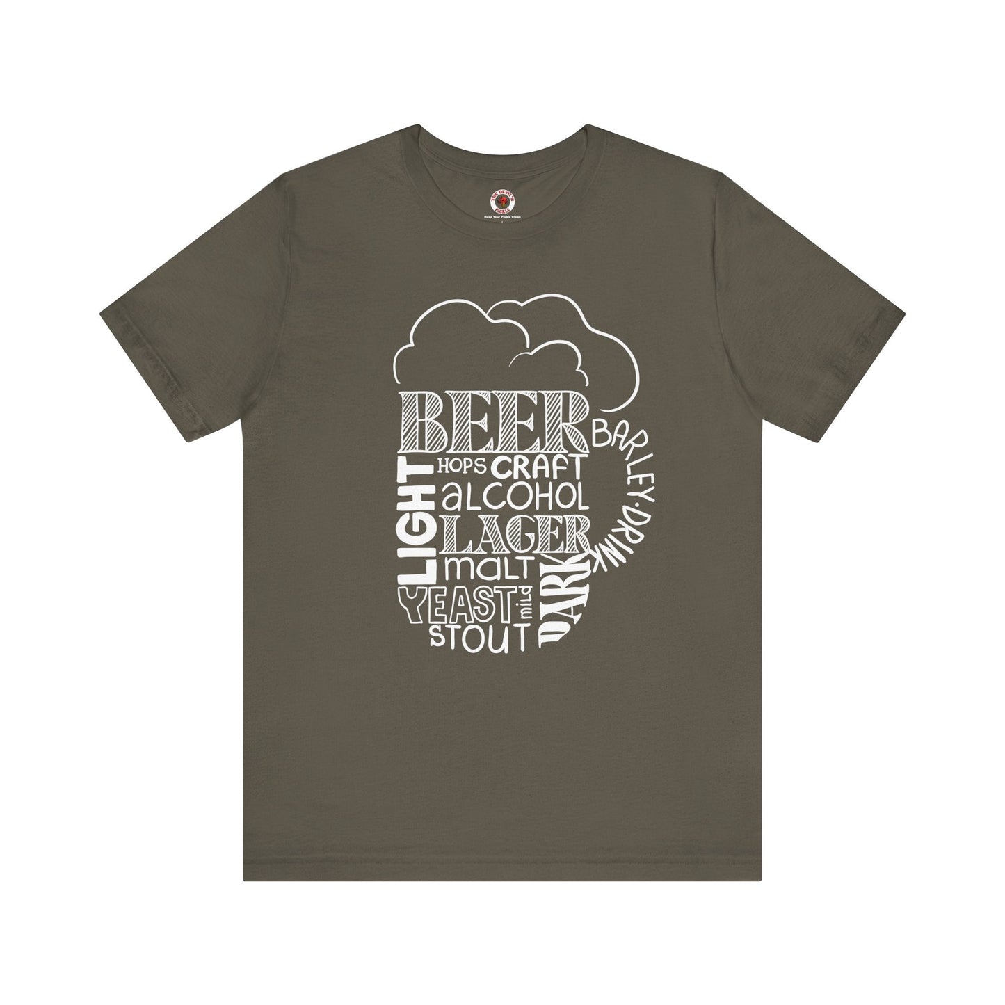 Beer Mug Of Words T-Shirt The Devil's Pickle