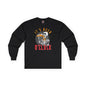 It's Beer O'Clock Skeleton Long Sleeve Tee The Devil's Pickle