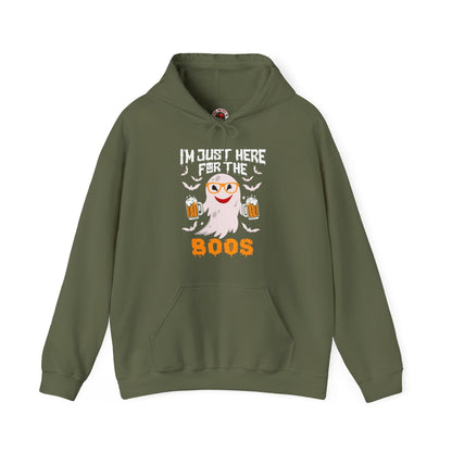 I'm Just Here For The Boos Hooded Sweatshirt The Devil's Pickle