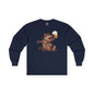 Beer Drinking Boar Long Sleeve Tee The Devil's Pickle