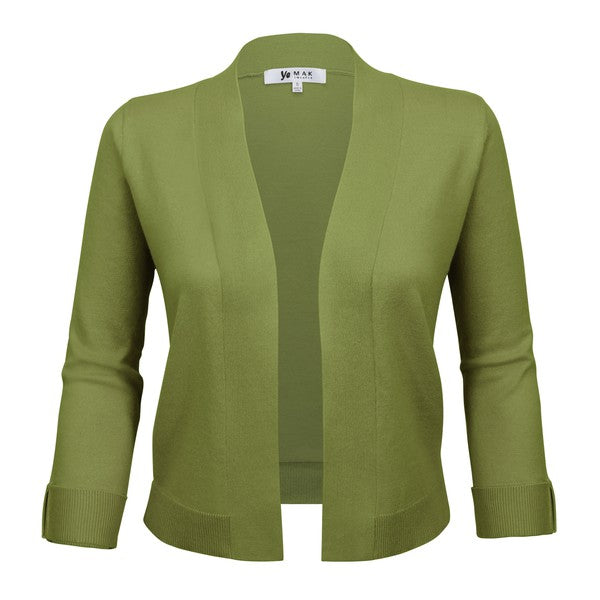 Open Front Cropped Bolero Shrug Cardigan Shop Style & More | Fresh Looks, Everyday Deals & Free Shipping