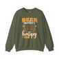 Beer Makes Me Happy Crewneck Sweatshirt. The Devil's Pickle