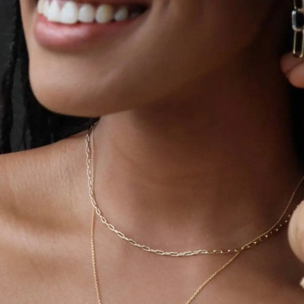 Olivia Oval Chain Necklace Shop Style & More | Fresh Looks, Everyday Deals & Free Shipping