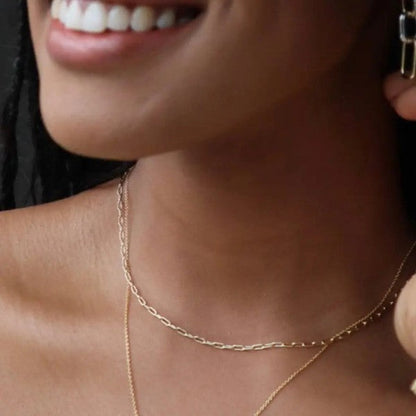 Olivia Oval Chain Necklace Shop Style & More | Fresh Looks, Everyday Deals & Free Shipping