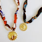 Luxe Print Medallion Pendant Scarf Necklace Shop Style & More | Fresh Looks, Everyday Deals & Free Shipping