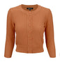 3/4 Sleeve Cute Pattern Cropped Cardigan Sweater Shop Style & More | Fresh Looks, Everyday Deals & Free Shipping