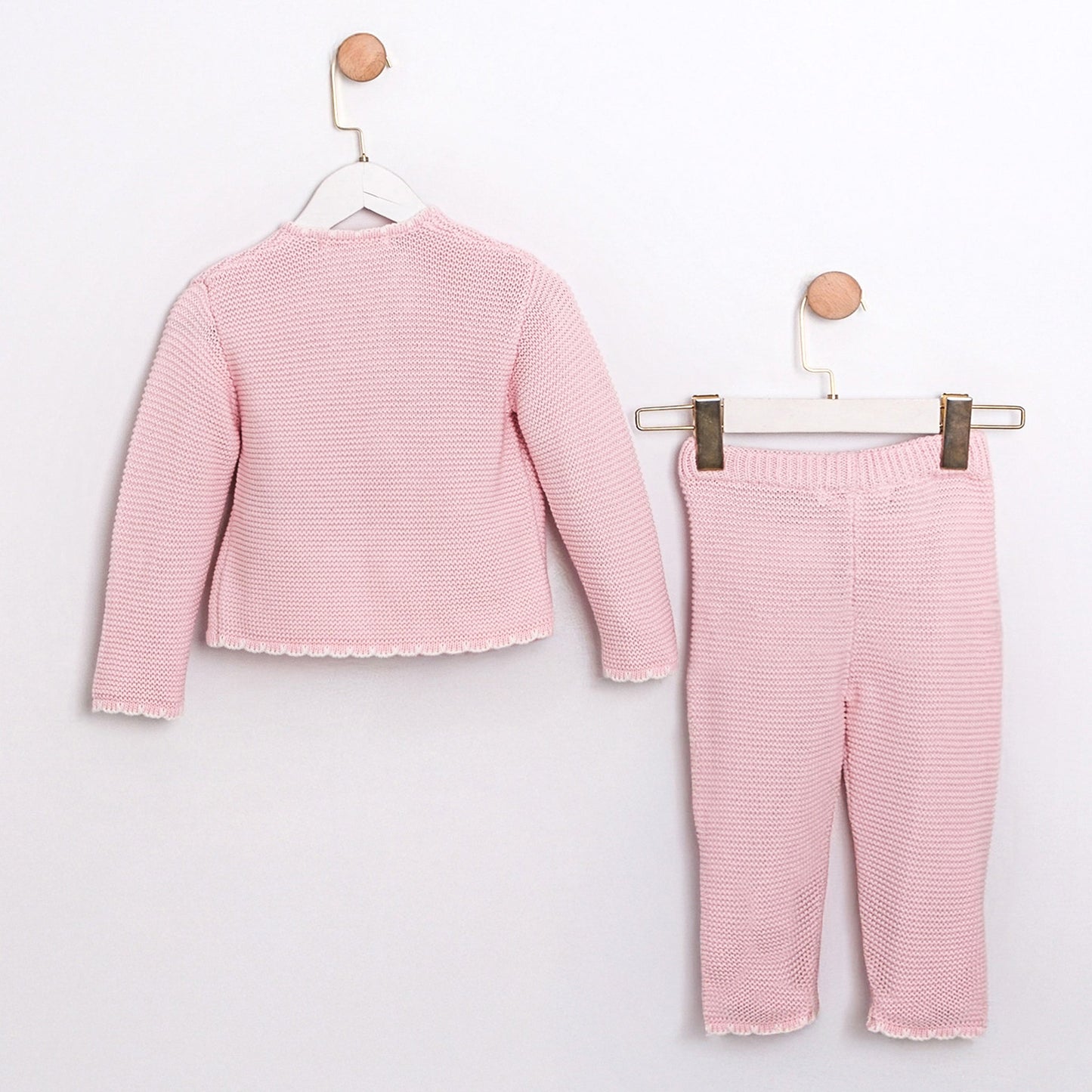 Luna Knit Pink 2-Piece Set Honey and Hive