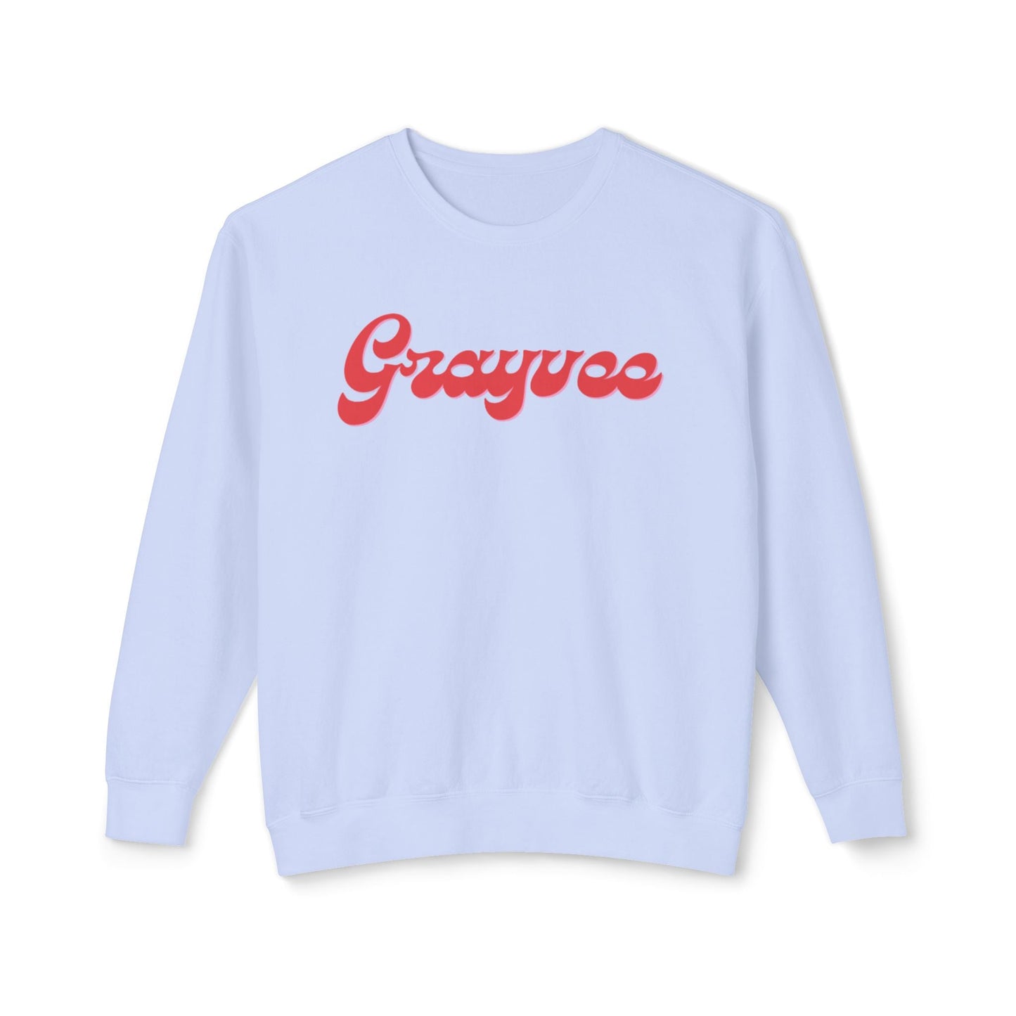 Unisex Lightweight Crewneck Sweatshirt "Grayvee" Grayceful LLC