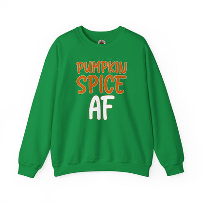 Pumpkin Spice AF Crewneck Sweatshirt The Devil's Pickle