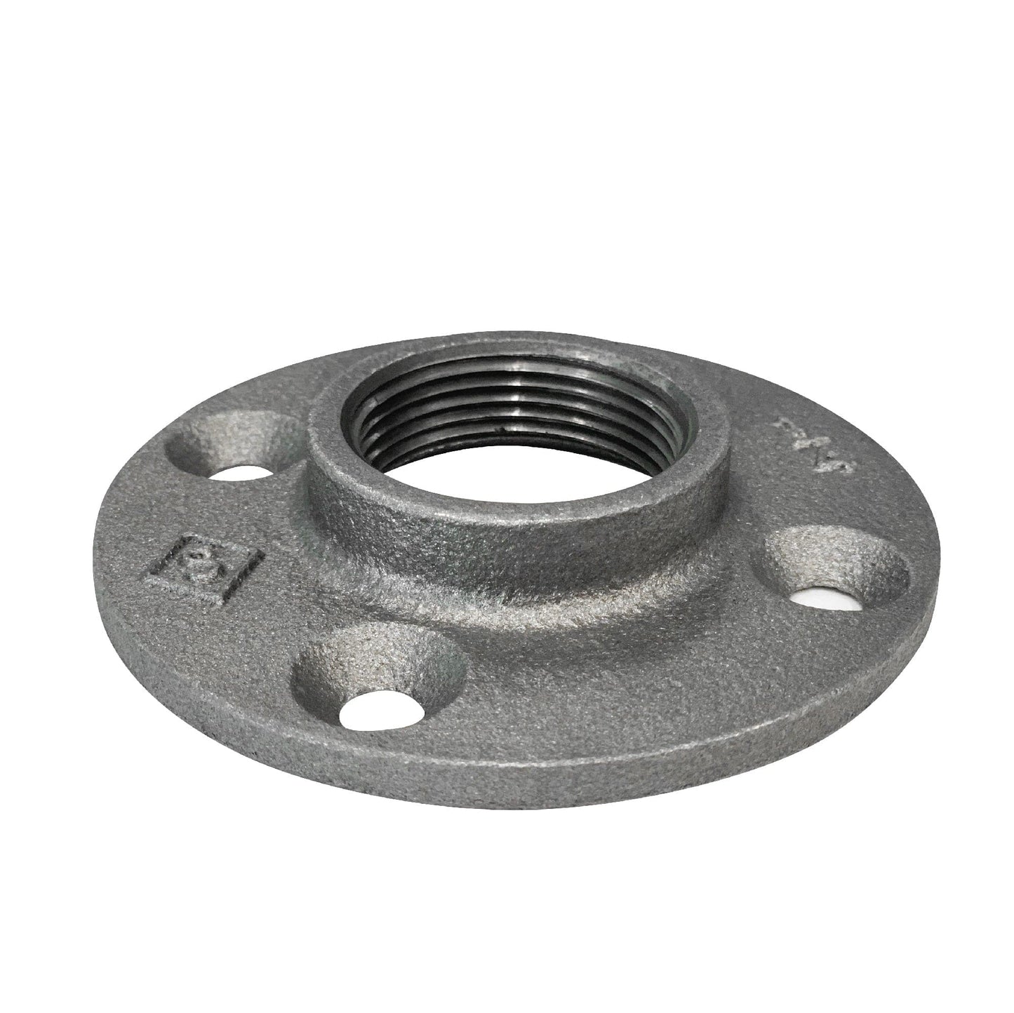 1/4 in. Black Floor Flange PIPE DECOR