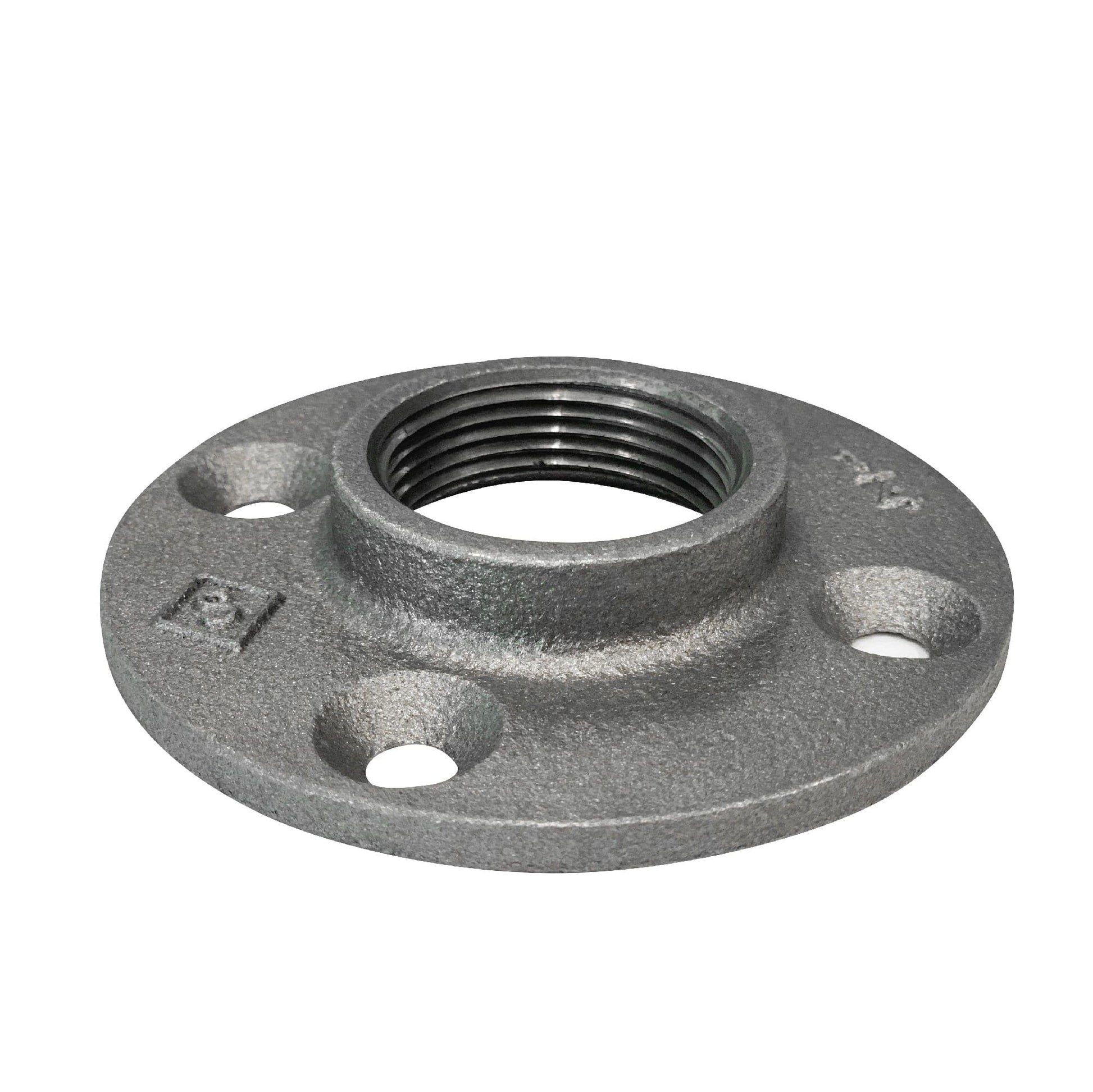1/4 in. Black Floor Flange PIPE DECOR
