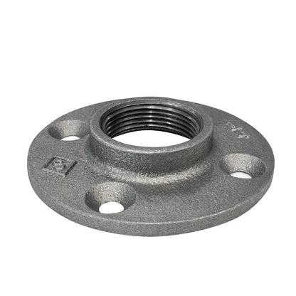 1/4 in. Black Floor Flange PIPE DECOR