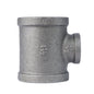 1 1/2 in. x 1 1/2 in. x 1/2 in. Black Reducing Tee PIPE DECOR