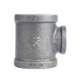 1 1/4 in. x 1 1/4 in. x 3/4 in. Black Reducing Tee PIPE DECOR