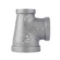 1 1/4 in. x 3/4 in. x 1 in. Black Reducing Tee PIPE DECOR