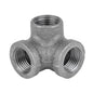 3/8 in. Black Side Outlet Elbow PIPE DECOR